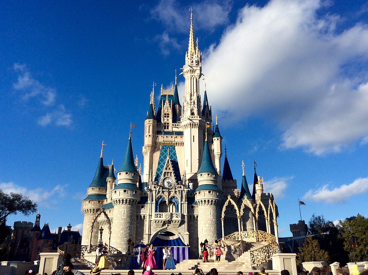 Cinderella Castle at Walt Disney World, Orlando FL